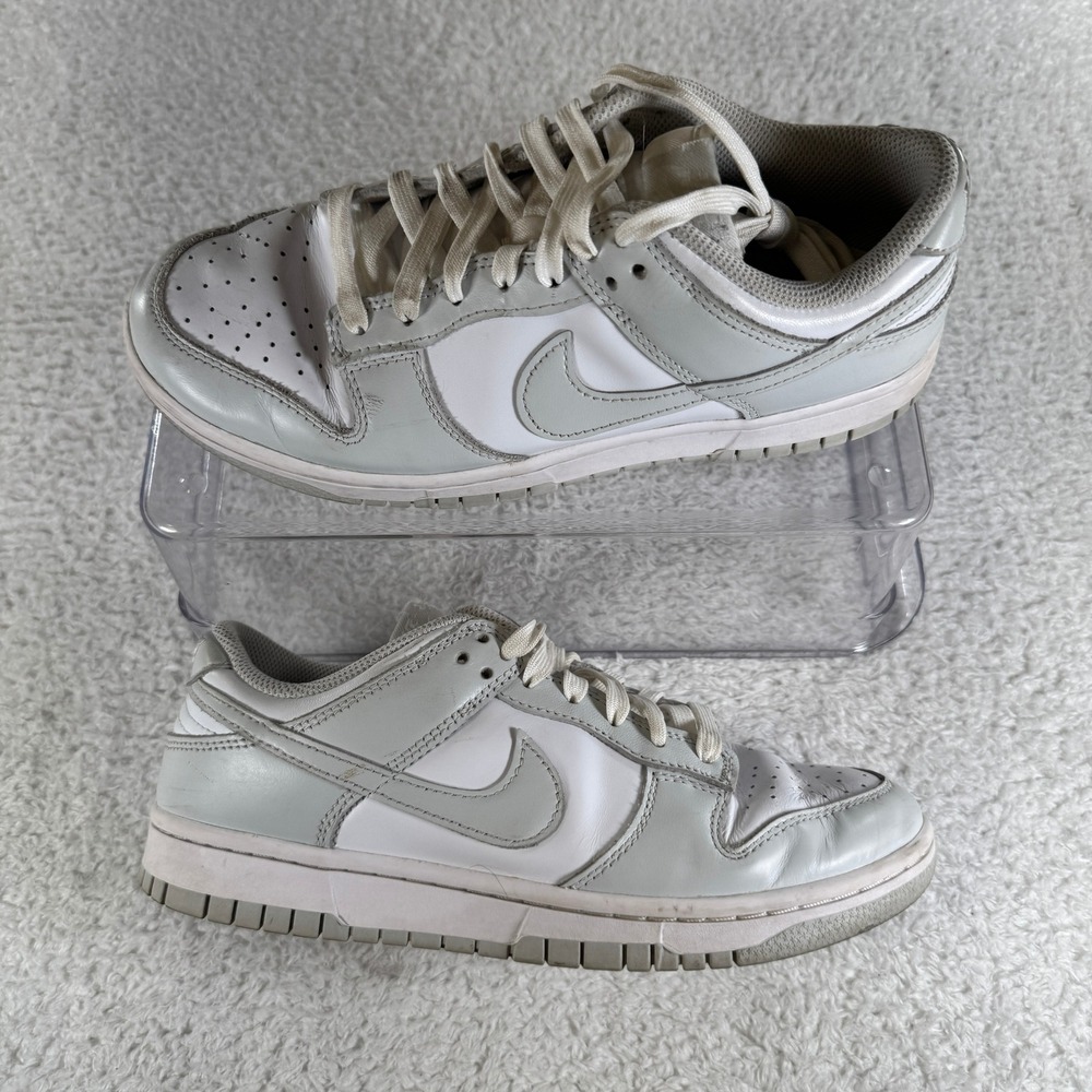 Nike Womens Dunk Size 8 Photon Dust Grey White Women Casual Sneakers Shoes